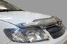 Дефлектор капота для KIA Rio (2011 г.в.) шелкография