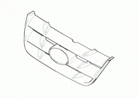 Решётка радиатора для Hyundai Matrix 2001-2007 г.в.