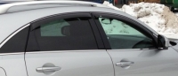 Дефлекторы окон (ветровики на стёкла) для Infiniti FX35/FX37/FX50 (2008- ... г.в.)