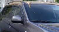 Дефлекторы окон (ветровики) для Mitsubishi ASX (RVR) (2010-... г.в.)