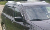 Дефлекторы окон (ветровики) для Mitsubishi Outlander I (2003-2007 г.в.)