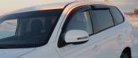 Дефлекторы окон (ветровики) для Mitsubishi Outlander III (2012-... г.в.)