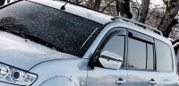 Дефлекторы окон (ветровики) для Mitsubishi Pajero Sport II (2008-... г.в.)