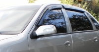 Дефлекторы окон (ветровики) для Lifan Breez 520/521 (2006-... г.в.) седан и хэтчбек