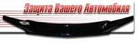 Дефлектор капота (мухобойка) на Mazda 323 2000-2003 г.в.