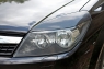 Реснички на передние фары для Opel Astra 2006-2012 г.в.