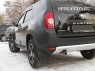 Расширители колесных арок (стандартные) для Renault Duster 2010-...г.в.