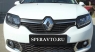 Реснички на передние фары для Renault Sandero 2014-...г.в.