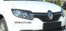 Реснички на передние фары для Renault Sandero 2014-...г.в.