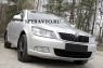 Реснички на передние фары для Skoda Octavia 2008-2013 г.в.