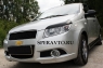 Реснички на фары для Chevrolet Aveo хэтчбек 2008-2012 г.в.