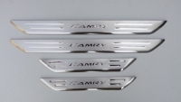 Накладки на пороги для Toyota Camry VI 2006-2011 г.в.