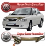 Дефлектор капота для Cherry Amulet (2008 г.в.) шелкография