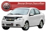 Дефлектор капота для Chevrolet Aveo 2006 г.в. (седан)
