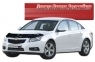 Дефлектор капота на Chevrolet Cruze (2009 г.в.)