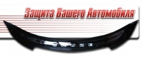Дефлектор капота на Chevrolet Cruze (2009 г.в.) шелкография