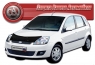Дефлектор капота для Ford Fiesta (2006 г.в.)