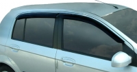 Ветровики (дефлекторы окон) на Hyundai Getz (2002-... г.в.) 5 дверный