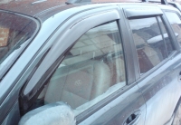 Дефлекторы окон (ветровики) для Hyundai Santa Fe I Classic (2000-2006 г.в.; 2007-... сборка ТагАЗ)