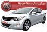 Дефлектор капота для Hyundai Elantra V 2010-...г.в.