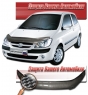 Дефлектор капота для Hyundai Getz (2005 г.в.) шелкография