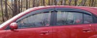 Дефлекторы окон (ветровики) для KIA Rio II (2009-2011 г.в.) хэтчбек
