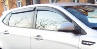 Дефлекторы окон (ветровики) для KIA Rio III (2011-... г.в.) 5 дверный хэтчбек