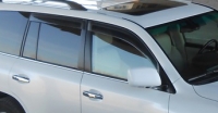 Дефлекторы окон (ветровики) для Lexus LX 570
