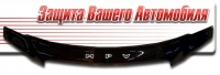 Дефлектор капота (мухобойка) на Mazda MPV II кузов LW 2002-2006 г.в.