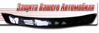 Дефлектор капота для Mazda 3 седан (2010 г.в.) шелкография