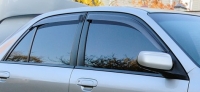 Дефлекторы окон (ветровики) для Mazda 323 (1998-2003 г.в.) седан