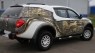 Дефлекторы окон (ветровики) для Mitsubishi L200 (2006-... г.в.)