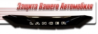 Дефлектор капота для Mitsubishi Lancer (2006 г.в.) вариант 1 шелкография