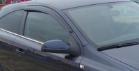 Дефлекторы окон (ветровики) для Opel Astra H GTC (2005-... г.в.) 3 дверный хэтчбек