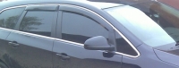 Дефлекторы окон (ветровики) для Opel Astra J (2010-... г.в.) универсал