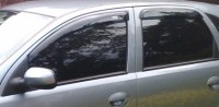 Дефлекторы окон (ветровики) для Opel Corsa C (2000-2006 г.в.) 5 дверная