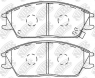 Тормозные колодки передние для Hyundai Getz (2002-2011 г.в.)