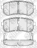 Тормозные колодки задние для KIA Ceed I (2006-2012)