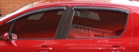 Дефлекторы окон (ветровики) для Peugeot 307 (2001-2008 г.в.) хэтчбек