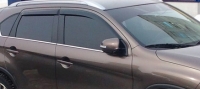 Дефлекторы окон (ветровики) для Peugeot 4008 (2012-... г.в.)