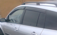 Дефлекторы окон (ветровики) для Renault Megane II (2002-2008) универсал