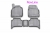 Коврики в салон для Renault Scenic II 2003-2009 г.в. Коврики в салон для Renault Scenic II 2003-2009 г.в.