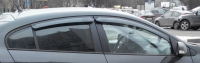 Дефлекторы окон (ветровики) для Renault Fluence (2010-... г.в.)