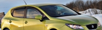Дефлекторы окон (ветровики) для Seat Ibiza IV (2009-... г.в.) 5 дв. хэтчбек