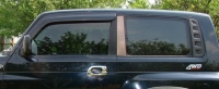 Дефлекторы окон (ветровики) для SsangYong Korando (1996-2006 г.в.) 3 дверный