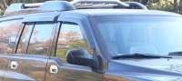 Дефлекторы окон (ветровики) для SsangYong Musso / Musso Sports (1995-... г.в.)