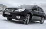 Дефлекторы окон (ветровики) для Subaru Outback (2009-... г.в.)