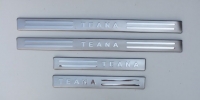 Накладки на пороги для Nissan Teana II 2008-...г.в.