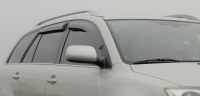 Дефлекторы окон (ветровики) для Toyota Avensis II (2003-2008) универсал