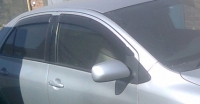 Дефлекторы окон (ветровики) для Toyota Belta (2005-... г.в.)